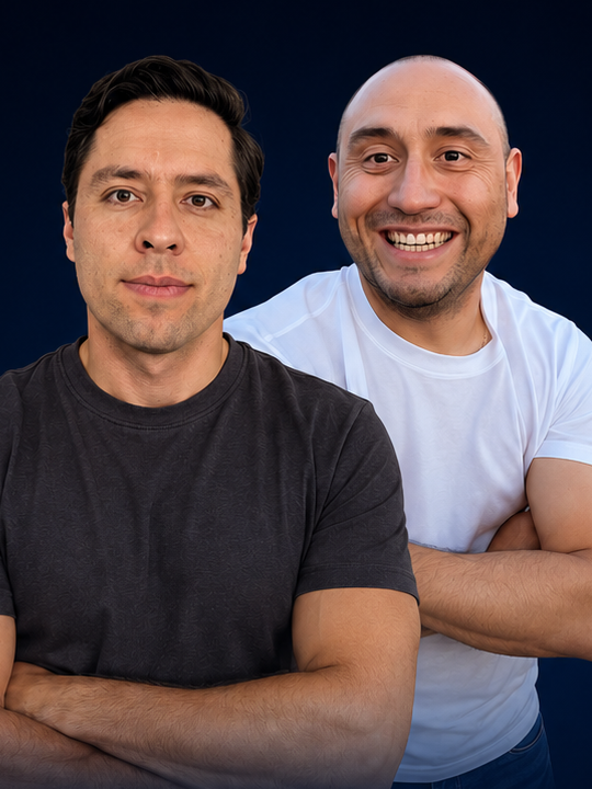 Federico Orduz y Ariel Sáez